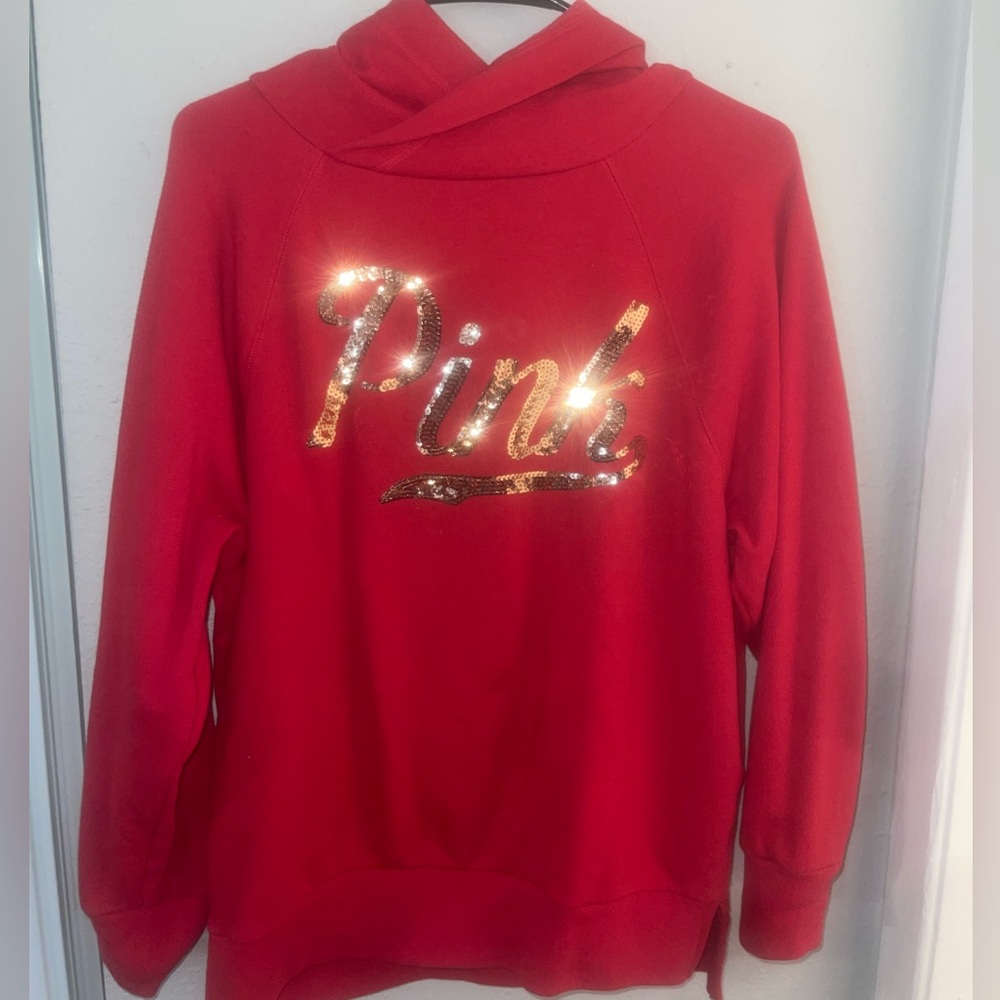 Pink Red Hoodie